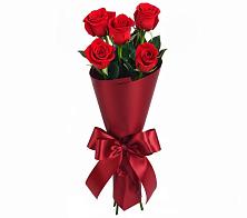 Букет 5 Красных роз Эдлесс Лав в Заклинье