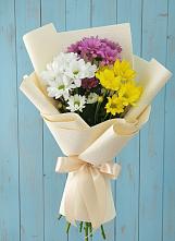 Букет цветов из:  Хризантемы в Заклинье