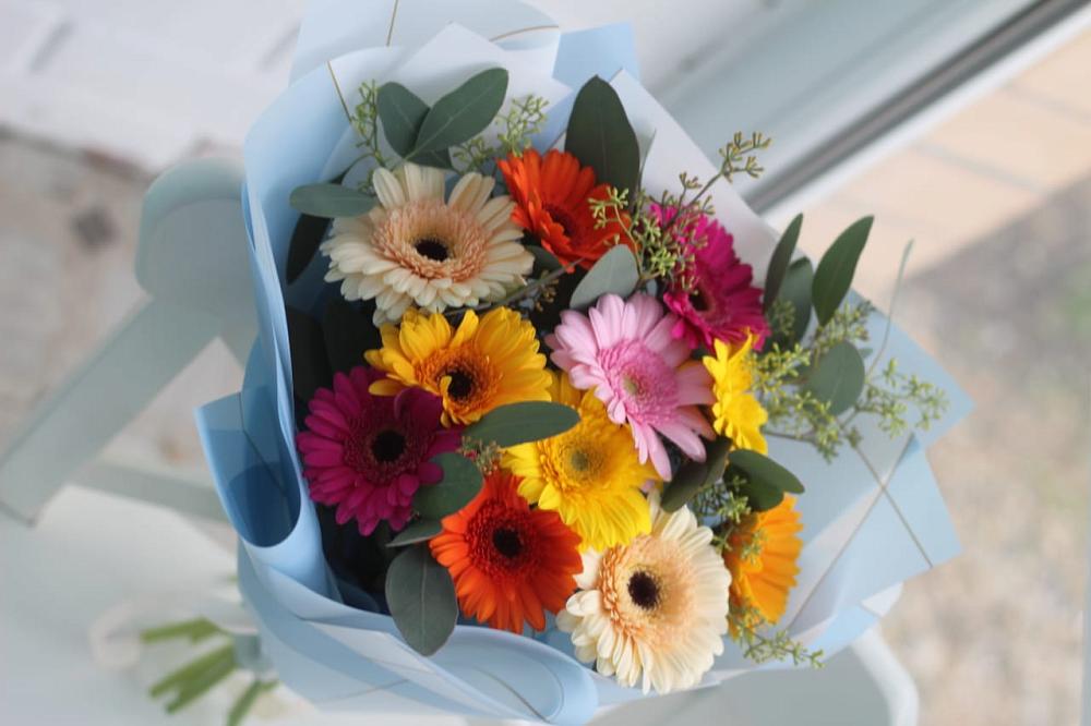 Букет цветов из: Герберы в Заклинье