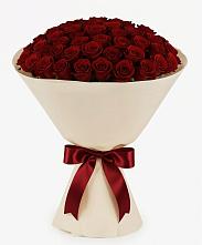 Букет 101 Бордовая роза Блэк Бакарра в Заклинье