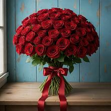 Букет Красные розы Блэк Меджик в Заклинье