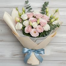 Букет цветов из:  Лизиантусы в Заклинье