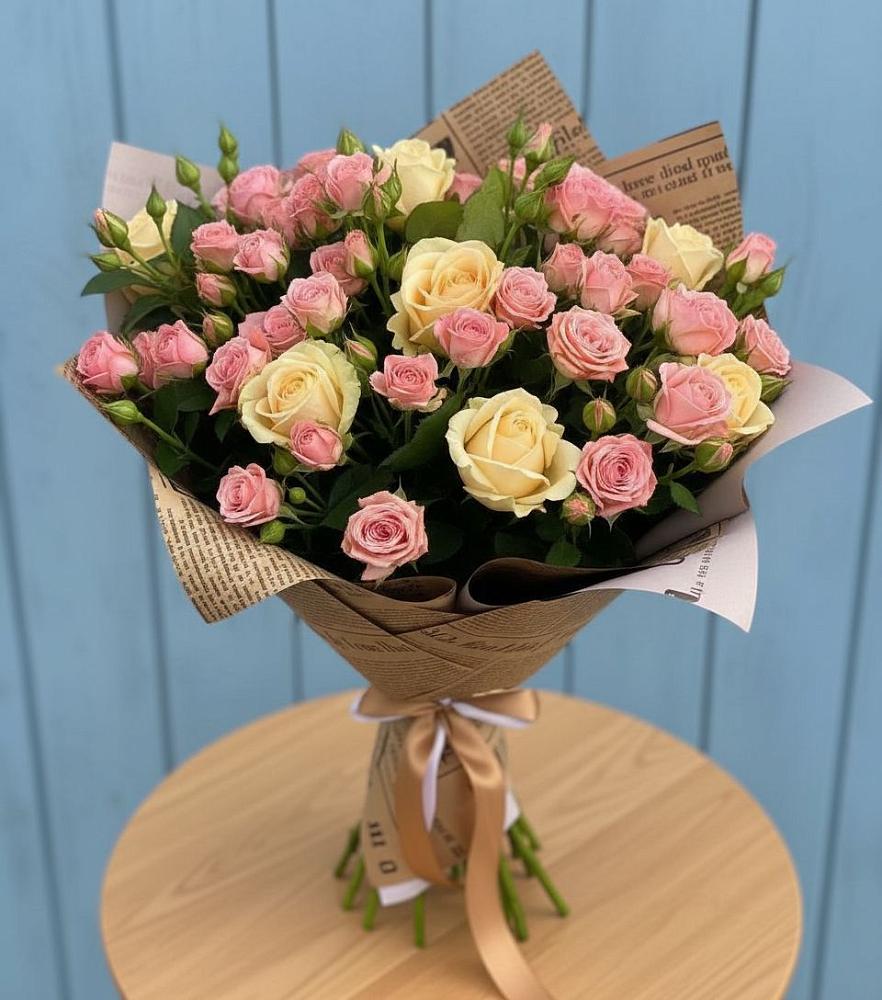 Букет цветов из: Розы в Заклинье