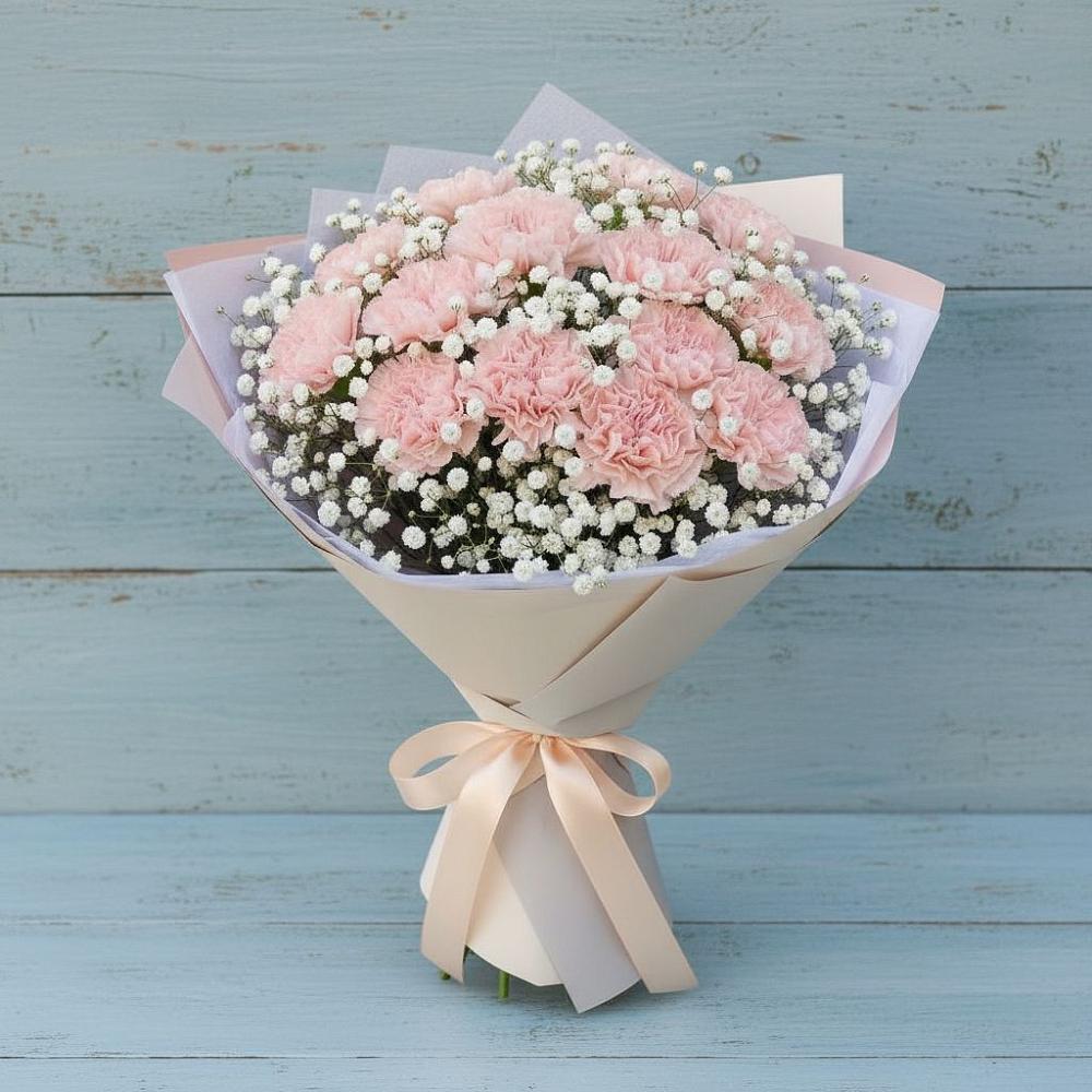 Букет цветов из: Гвоздики в Заклинье