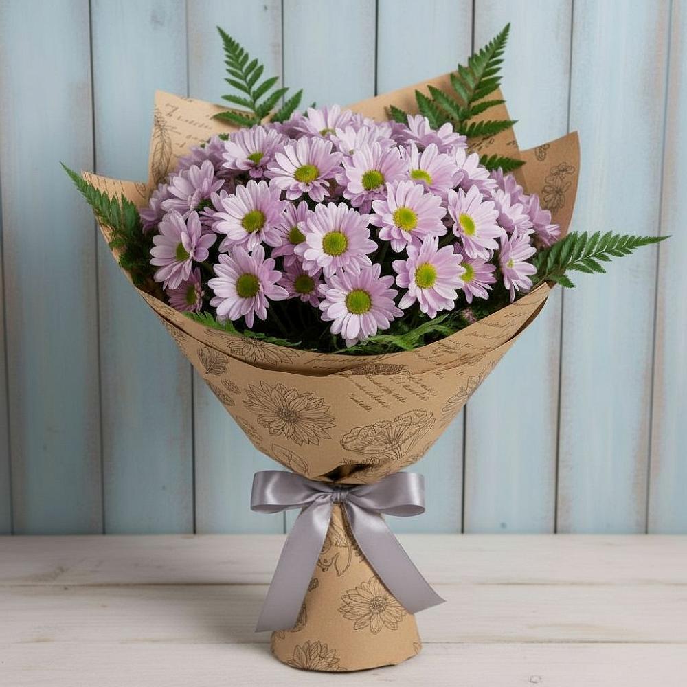 Букет цветов из: Хризантемы в Заклинье