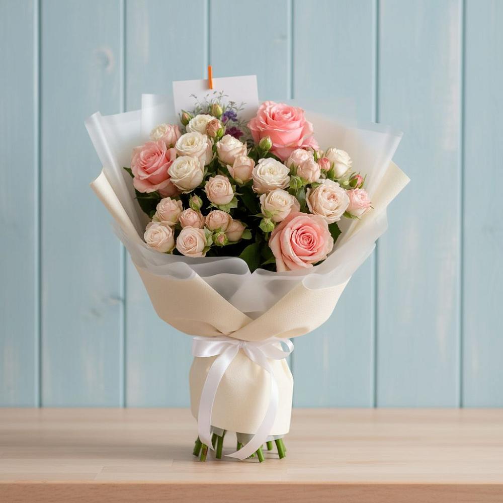 Букет цветов из: Розы в Заклинье