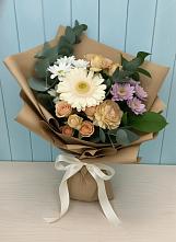 Букет цветов из:  Герберы и Хризантемы в Заклинье