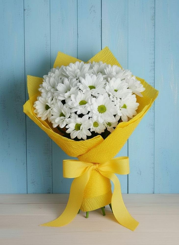 Букет цветов из: Хризантемы в Заклинье