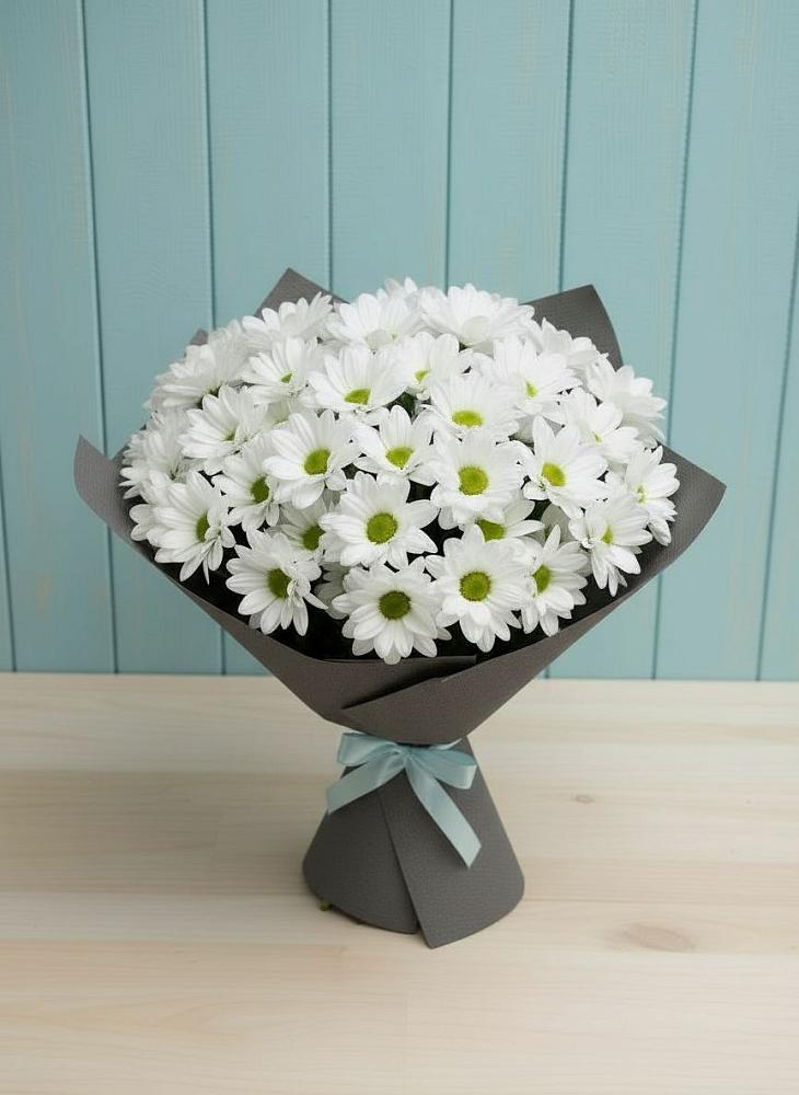 Букет цветов из: Хризантемы в Заклинье