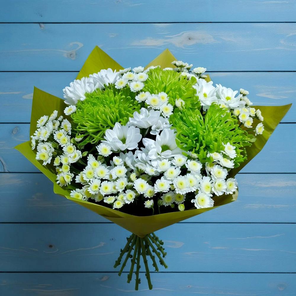 Букет цветов из: Хризантемы в Заклинье
