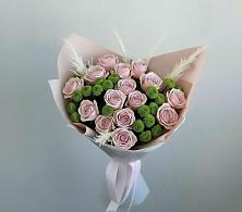 Букет цветов из:  Розы и Хризантемы #REPLACE_PRED# Заклинье