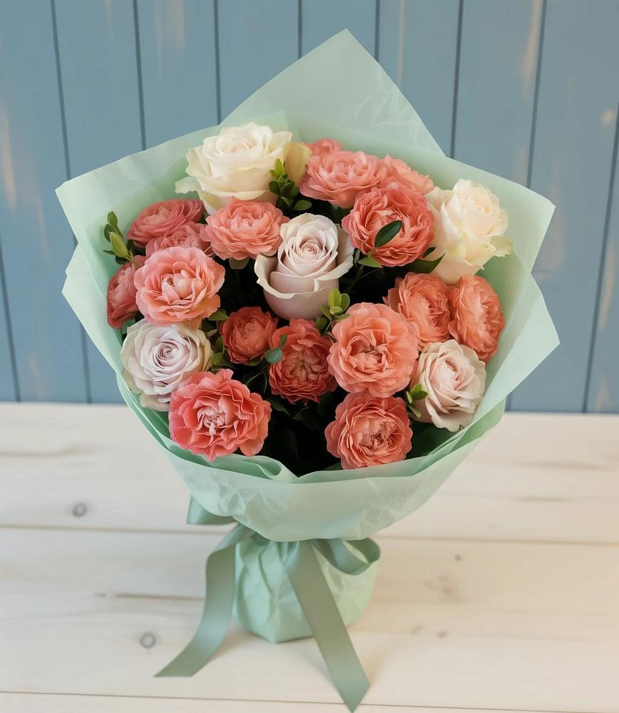 Букет цветов из: Розы в Заклинье