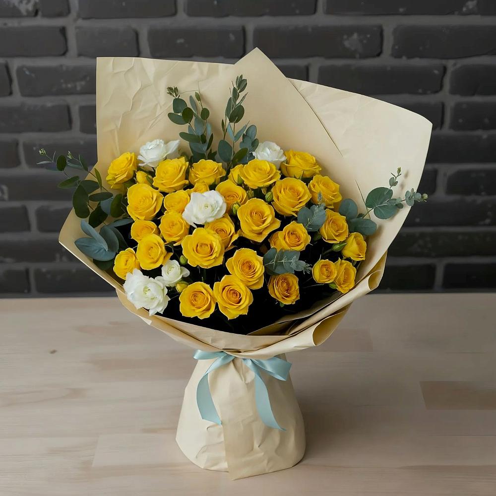 Букет цветов из: Розы в Заклинье