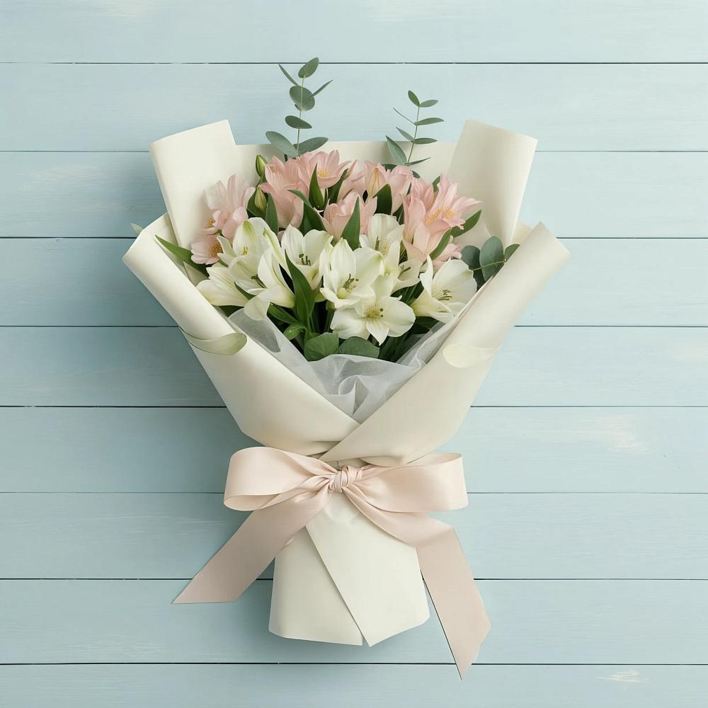 Букет цветов из: Альстромерии в Заклинье